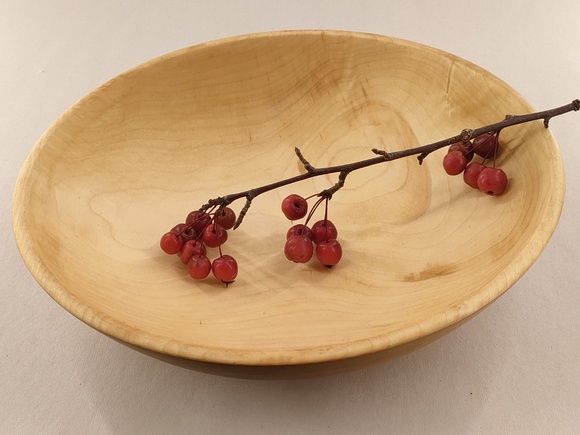 Misa drewniana z jednego kawałka klonu