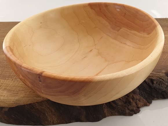 Misa drewniana z jednego kawałka klonu