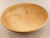 Misa drewniana z jednego kawałka klonu