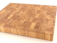 Deska do krojenia <br> sztorcowa dębowa