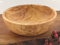 Misa drewniana z jednego kawałka klonu