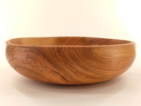 Drewniana misa z jednego kawałka czereśni