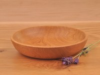 Misa drewniana z jednego kawałka  <br> dębu