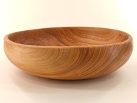 Drewniana misa z jednego kawałka czereśni