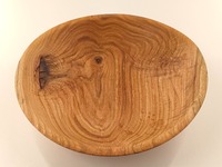 Duża misa drewniana z kawałka dębu