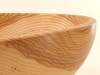Misa drewniana z jednego kawałka jesionu