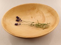 Misa drewniana z jednego kawałka klonu