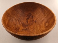 Duża misa drewniana z kawałka dębu