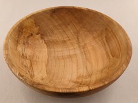 Misa z kolorowego klonu unikatowy rysunek drewna