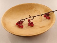 Misa drewniana z jednego kawałka klonu