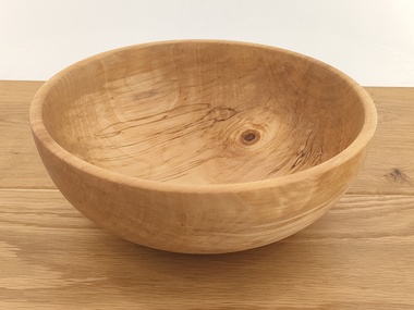 Drewniana misa z jednego kawałka brzozy lekka i dekoracyjna