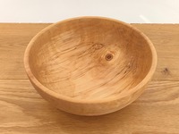 Drewniana misa z jednego kawałka brzozy lekka i dekoracyjna
