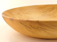 Misa drewniana z jednego kawałka lipy